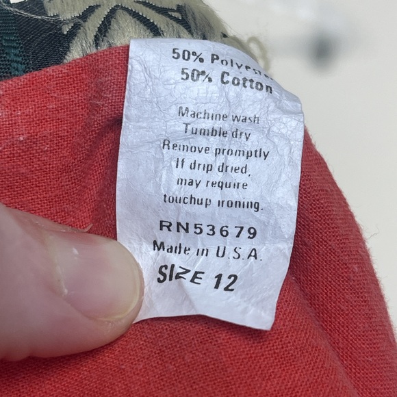 Vintage 90s Avanti Multicolor Geometric Vintage Shorts Size 12 - Picture 4 of 4